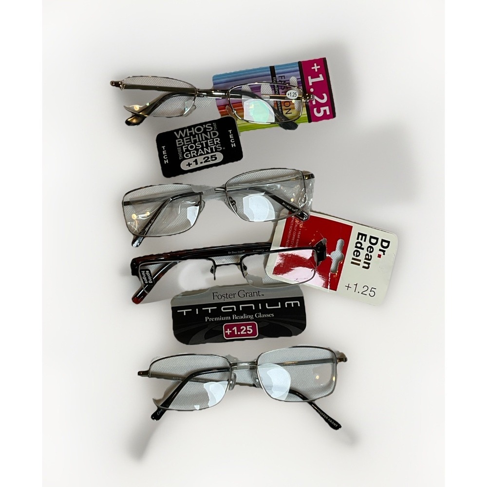 Lot Of 4‎ Reading Glasses +1.25